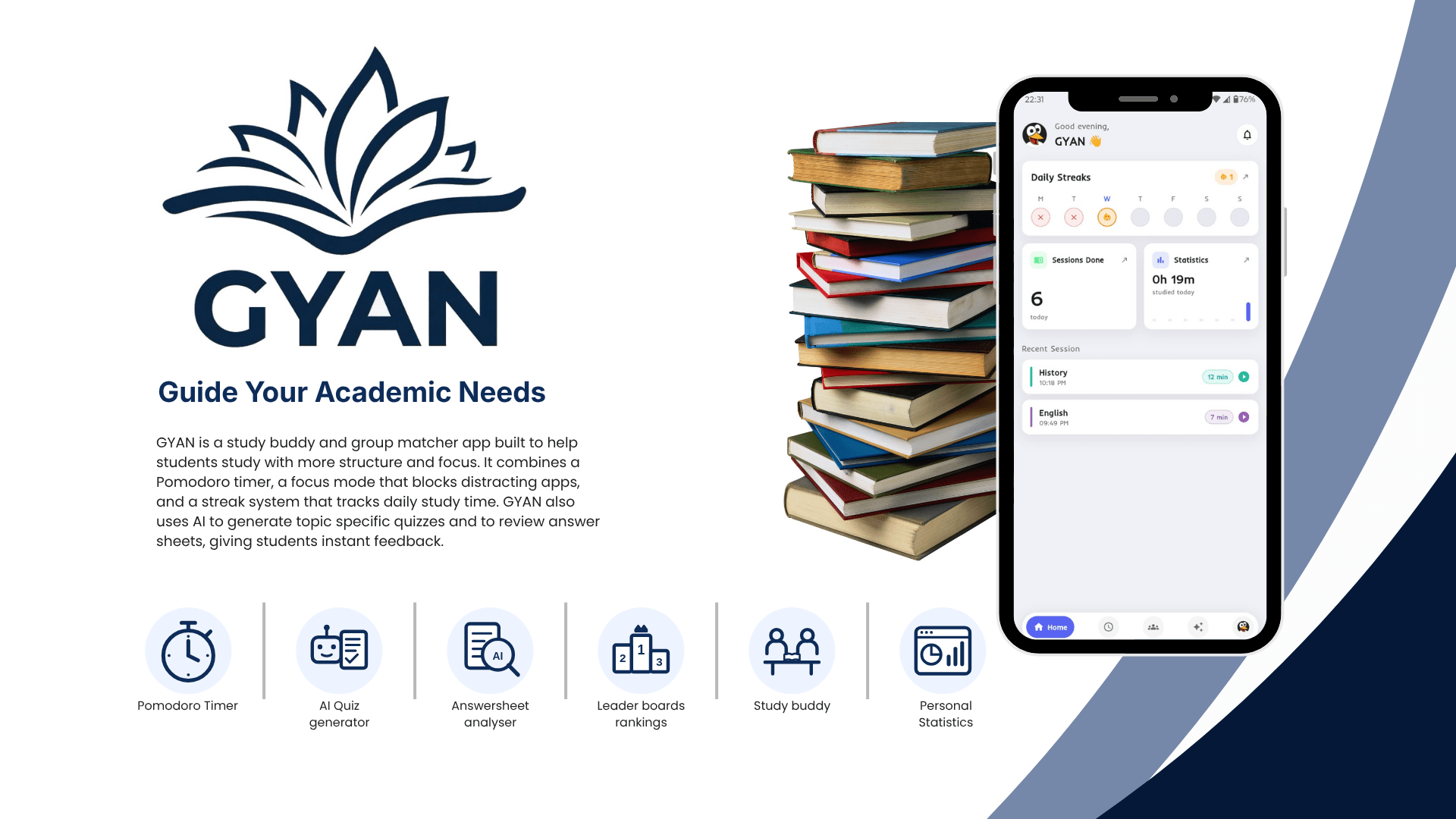 AI-Based Academic Guide & Group Study Matcher
